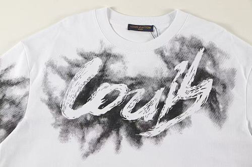 EM Sneakers Louis Vuitton T-shirt-Z034 Black /White /Gray