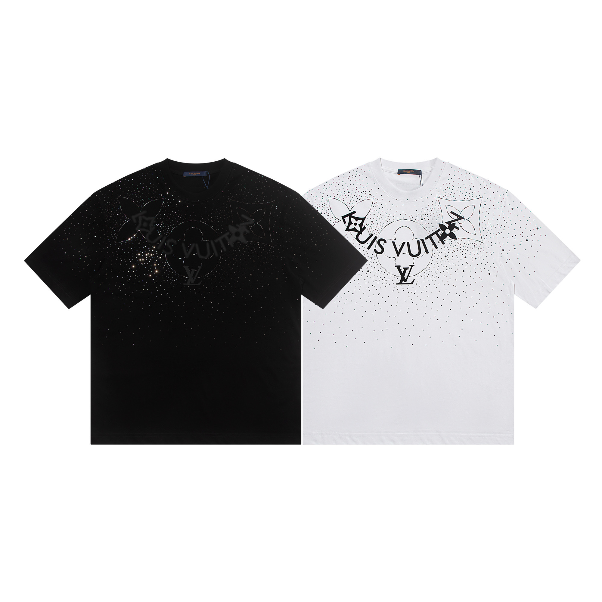 EM Sneakers Louis Vuitton T-shirt-W2652 Black /White
