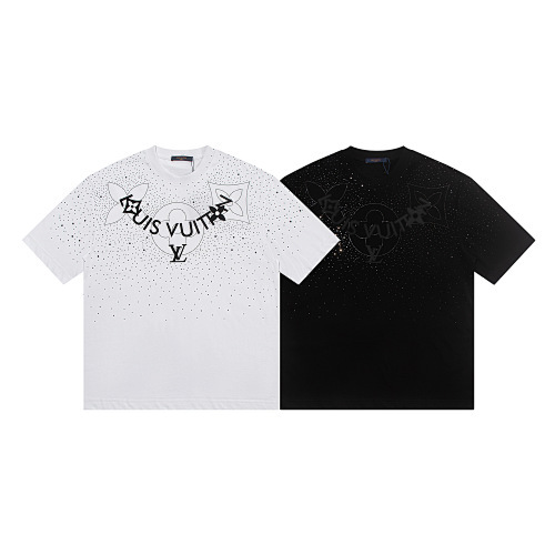 EM Sneakers Louis Vuitton T-shirt-W2652 Black /White