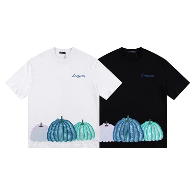 EM Sneakers Louis Vuitton T-shirt-H157 Black /White 01