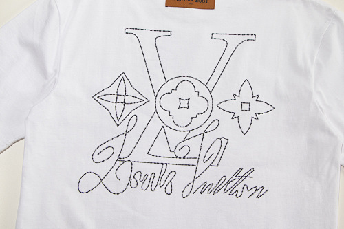 EM Sneakers Louis Vuitton T-shirt-W2547 Black /White