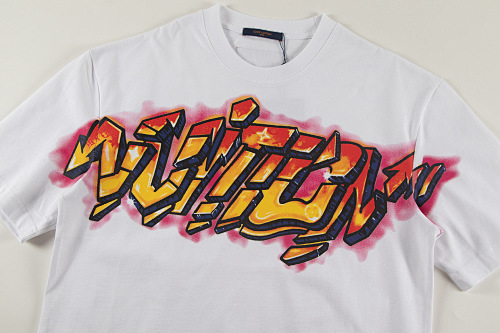 EM Sneakers Louis Vuitton T-shirt-W609 Black /White