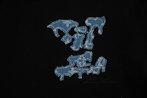 EM Sneakers Louis Vuitton T-shirt-W2638 Black /White