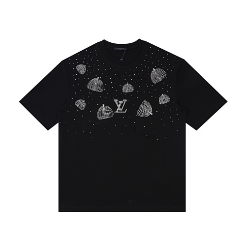 EM Sneakers Louis Vuitton T-shirt-F2017 Black /White