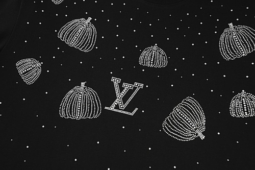 EM Sneakers Louis Vuitton T-shirt-F2017 Black /White