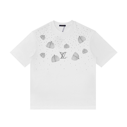 EM Sneakers Louis Vuitton T-shirt-F2017 Black /White
