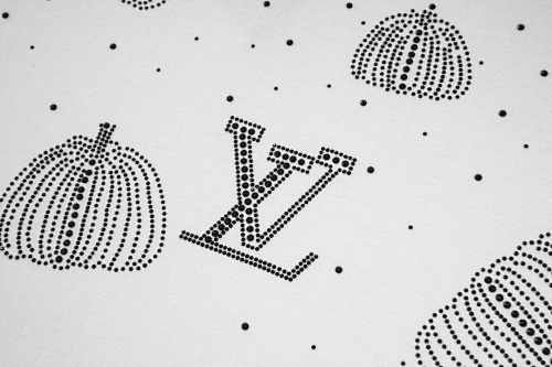 EM Sneakers Louis Vuitton T-shirt-F2017 Black /White