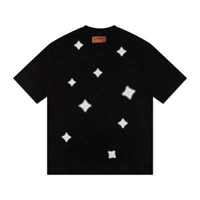 EM Sneakers Louis Vuitton T-shirt-H1050 Black /White 02