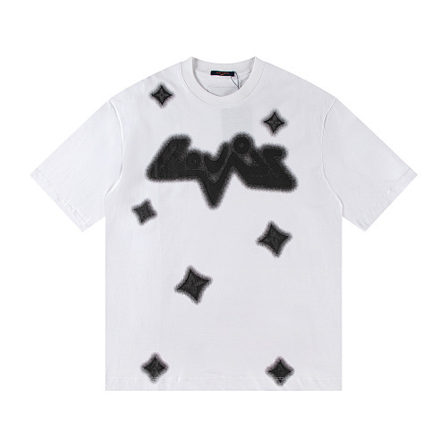 EM Sneakers Louis Vuitton T-shirt-H1050 Black /White