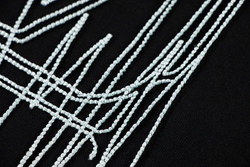 EM Sneakers Louis Vuitton T-shirt-H2003 Black /White