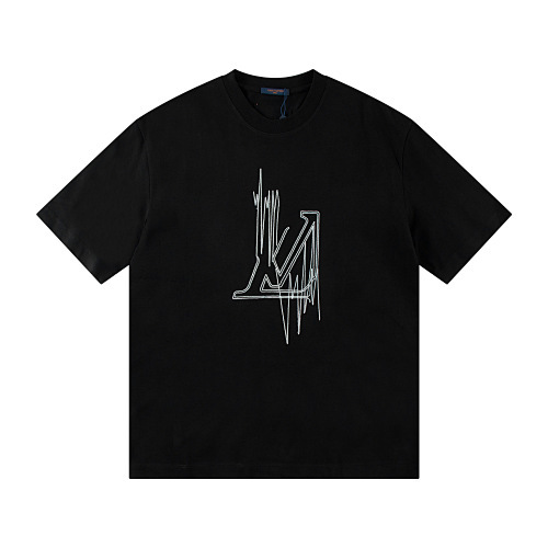 EM Sneakers Louis Vuitton T-shirt-H2003 Black /White