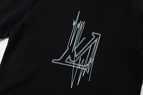 EM Sneakers Louis Vuitton T-shirt-H2003 Black /White