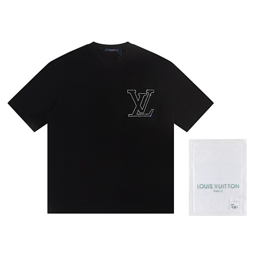 EM Sneakers Louis Vuitton T-shirt-W2569 Black /White