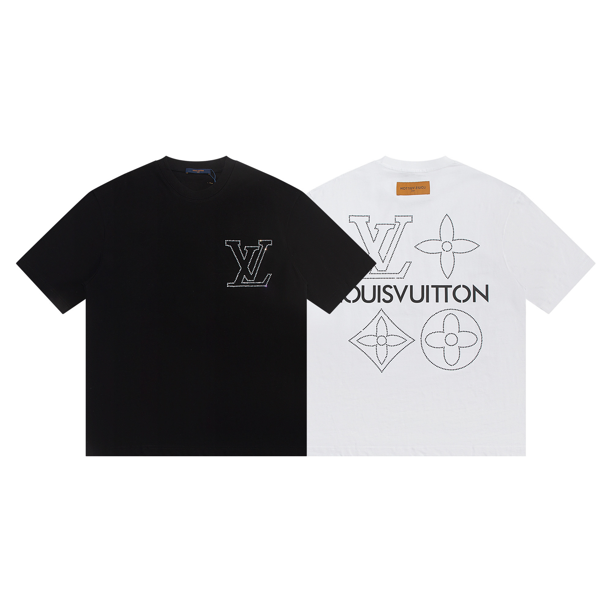 EM Sneakers Louis Vuitton T-shirt-W2569 Black /White