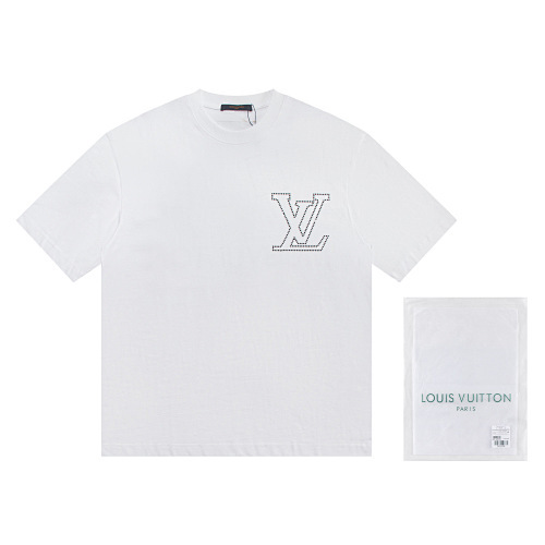 EM Sneakers Louis Vuitton T-shirt-W2569 Black /White