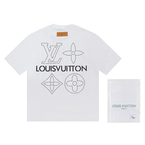 EM Sneakers Louis Vuitton T-shirt-W2569 Black /White