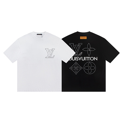 EM Sneakers Louis Vuitton T-shirt-W2569 Black /White