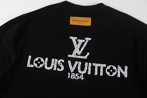 EM Sneakers Louis Vuitton T-shirt-W2596 Black /White