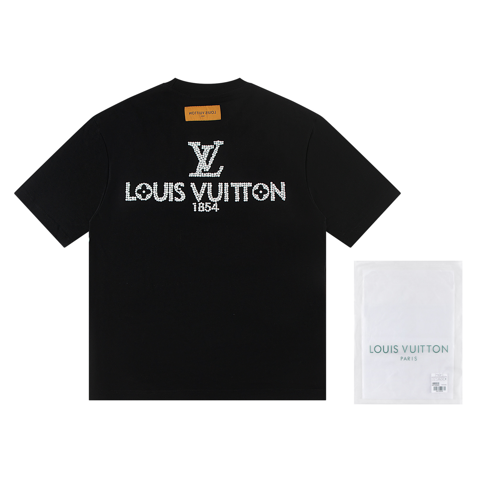 EM Sneakers Louis Vuitton T-shirt-W2596 Black /White