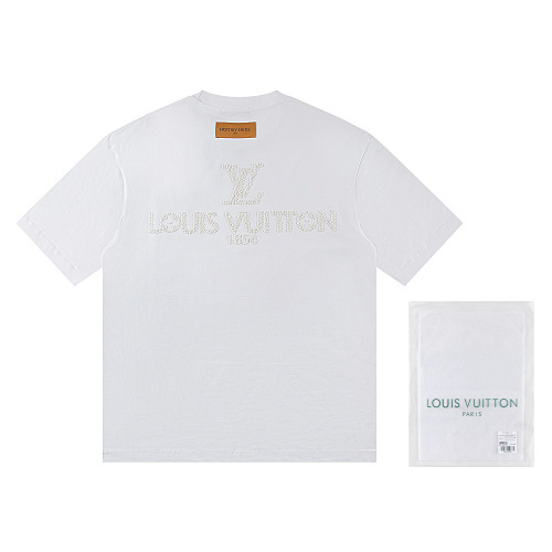 EM Sneakers Louis Vuitton T-shirt-W2596 Black /White