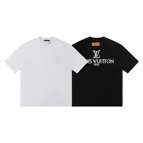 EM Sneakers Louis Vuitton T-shirt-W2596 Black /White