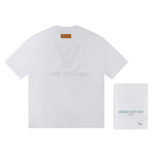 EM Sneakers Louis Vuitton T-shirt-W2628 Black /White