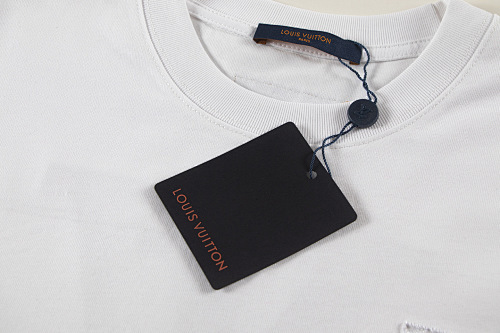 EM Sneakers Louis Vuitton T-shirt-W2628 Black /White