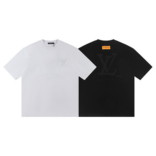 EM Sneakers Louis Vuitton T-shirt-W2628 Black /White