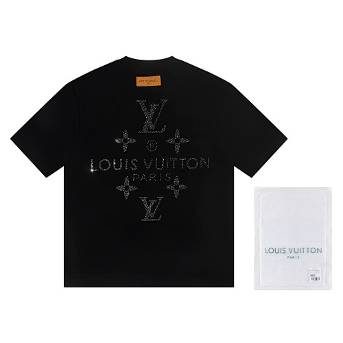 EM Sneakers Louis Vuitton T-shirt-W2631 Black /White