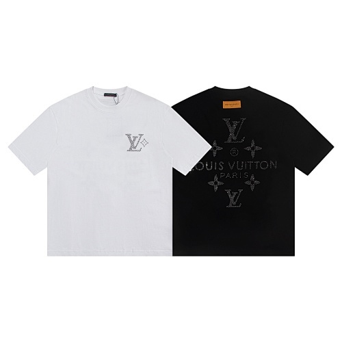EM Sneakers Louis Vuitton T-shirt-W2631 Black /White