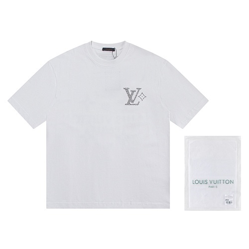 EM Sneakers Louis Vuitton T-shirt-W2631 Black /White