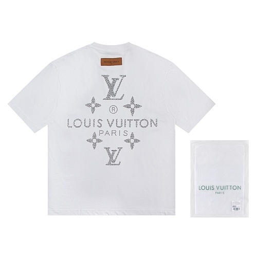 EM Sneakers Louis Vuitton T-shirt-W2631 Black /White