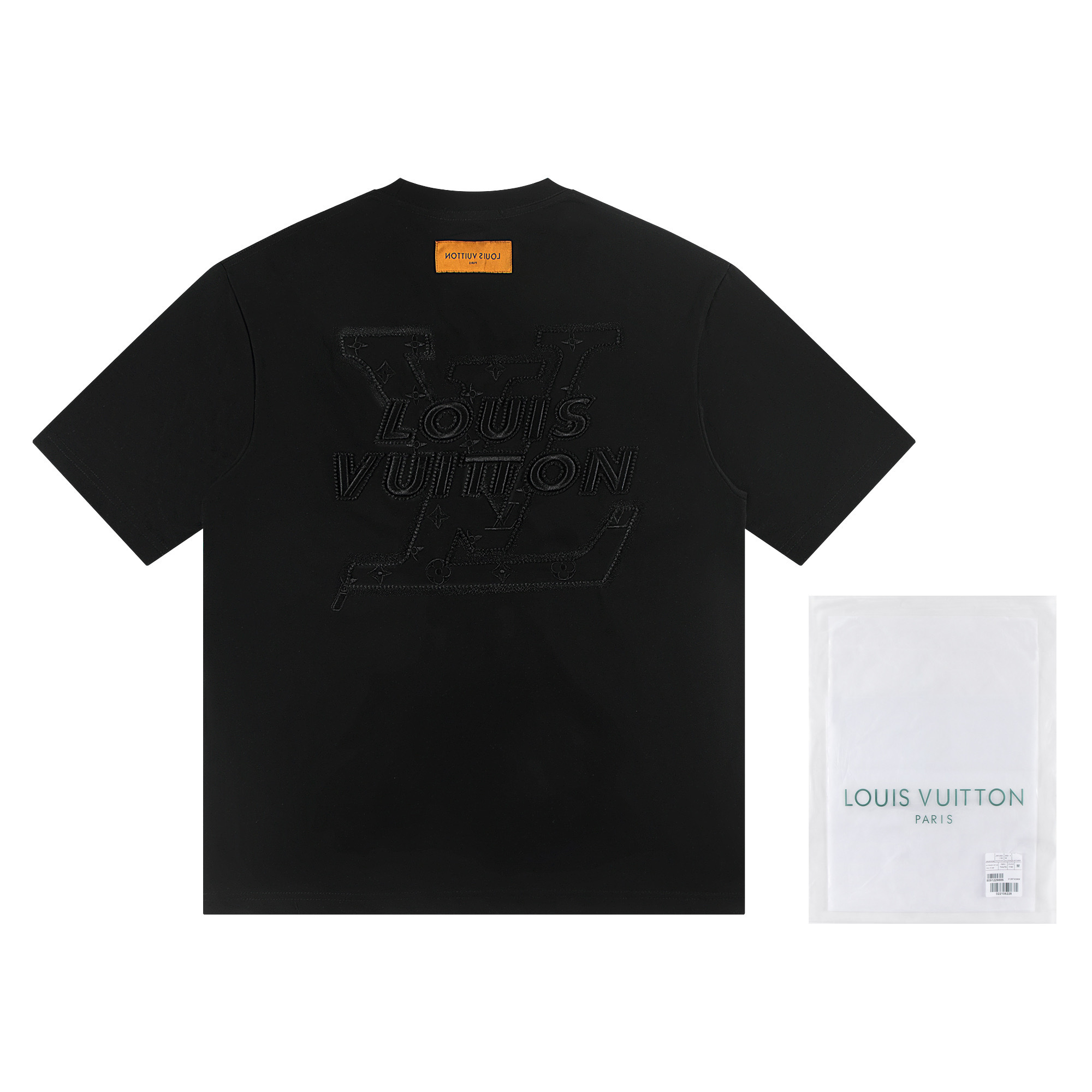 EM Sneakers Louis Vuitton T-shirt-W2655 Black /White