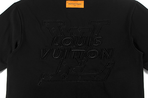 EM Sneakers Louis Vuitton T-shirt-W2655 Black /White