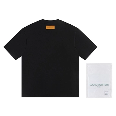 EM Sneakers Louis Vuitton T-shirt-W2518 Black 02