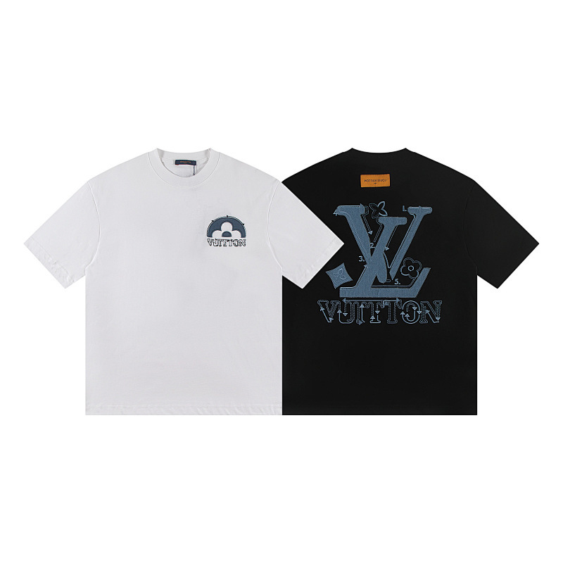 EM Sneakers Louis Vuitton T-shirt-W2660 Black /White
