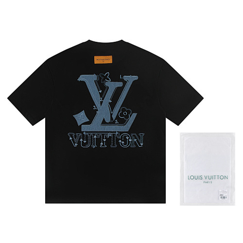 EM Sneakers Louis Vuitton T-shirt-W2660 Black /White