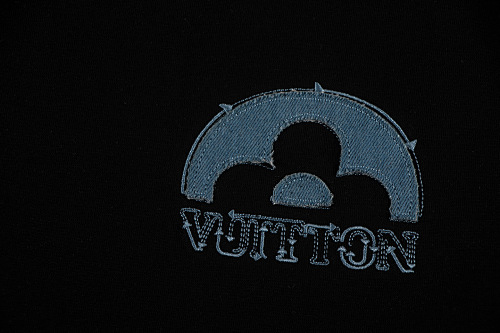 EM Sneakers Louis Vuitton T-shirt-W2660 Black /White