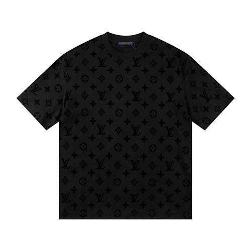 EM Sneakers Louis Vuitton T-shirt White-H888 Black