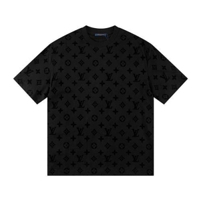 EM Sneakers Louis Vuitton T-shirt White -H888 Black 01