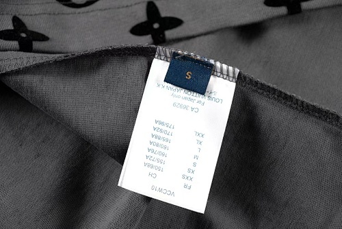 EM Sneakers Louis Vuitton T-shirt White -H888 Gray