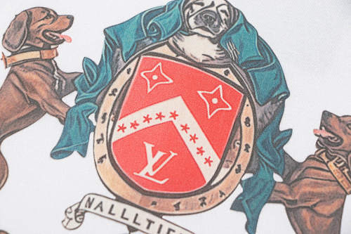 EM Sneakers Louis Vuitton T-shirt-W2512 Black /White