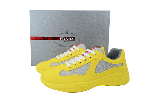 EM Sneakers Prada America's Cup Rubber Yellow