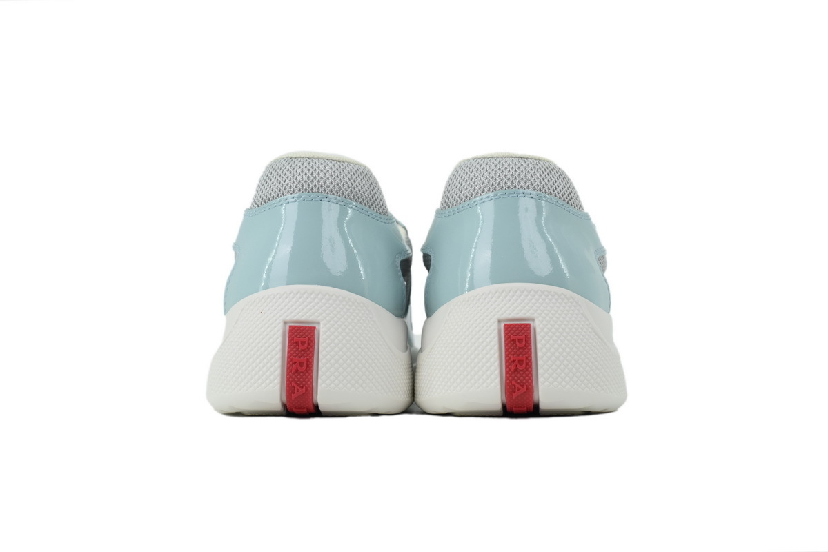 EM Sneakers Prada America's Cup Silver Celeste