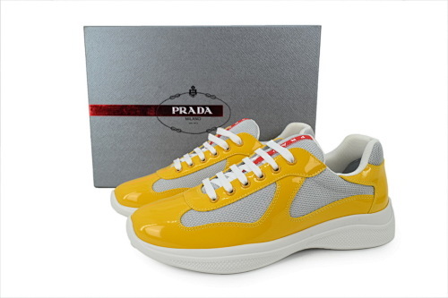 EM Sneakers Prada America's Cup sneakers Sunny Yellow/Silver