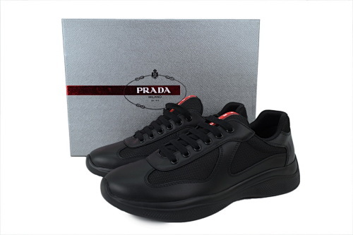 EM Sneakers Prada America's Cup Triple Black