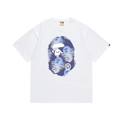 EM Sneakers Bape T-Shirt-161 White /Black 02