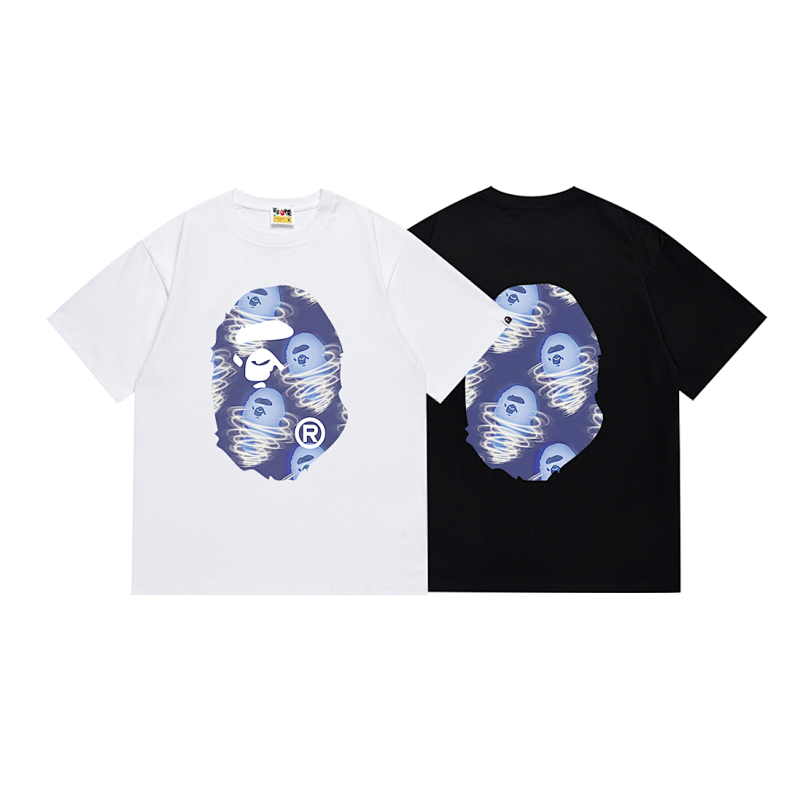 EM Sneakers Bape T-Shirt-161 White /Black