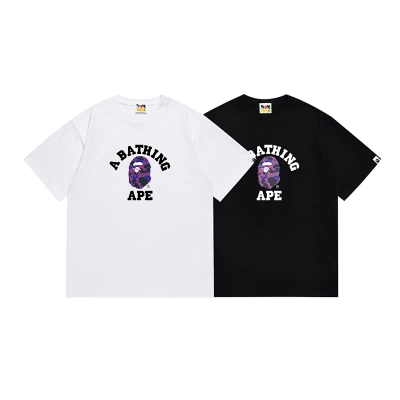 EM Sneakers Bape T-Shirt-162 White /Black 01