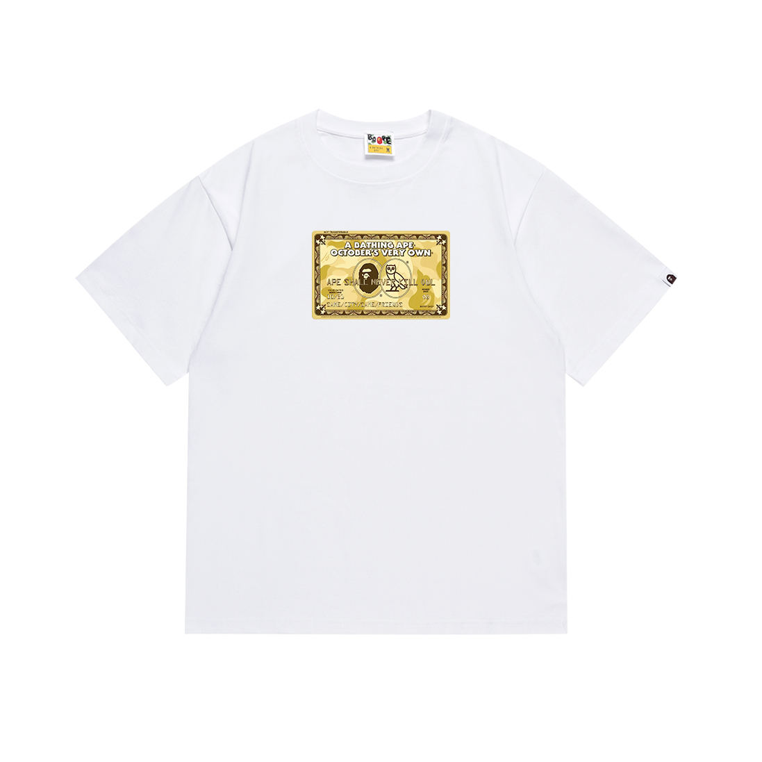 EM Sneakers Bape T-Shirt-195 White